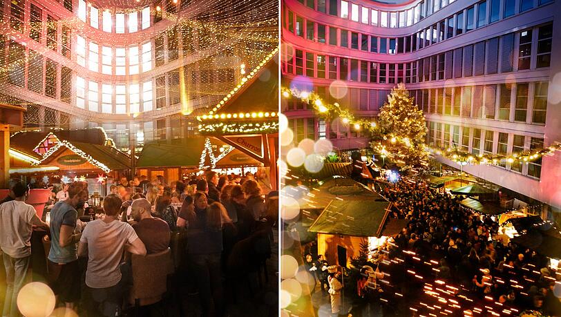 So wird der Christkindlmarkt im Innenhof des "Lucky Who" aussehen. So wird der Christkindlmarkt im Innenhof des "Lucky Who" aussehen.