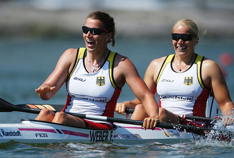 Im Zweier-Kajak gelten Tina Weber und Christina Dietze als große Favoriten auf Gold.