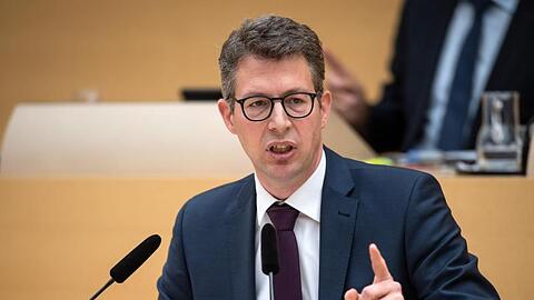 CSU-Generalsekretär Markus Blume hat sich vehement gegen grün-rot-rot ausgesprochen.
