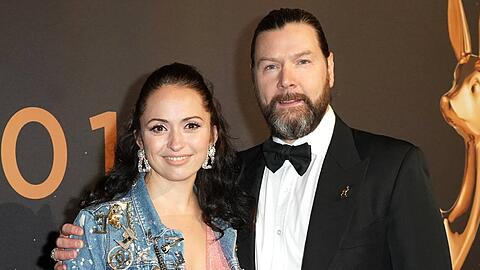Rea Garvey mit Frau Josephine.