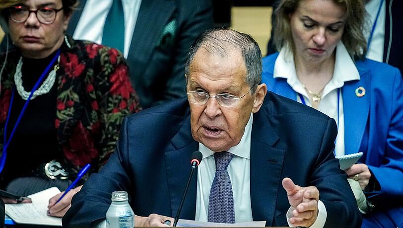 Russlands Außenminister Lawrow sichert Venezuela Moskaus Solidarität bei der Auseinandersetzung mit den USA zu. (Archivbild)