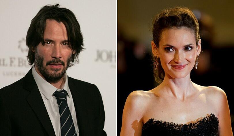 Sehen sich bald auf einer Hochzeit wieder: Keanu Reeves und Winona Ryder.