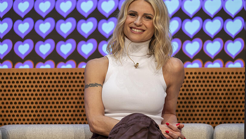 Michelle Hunziker ist aktuell für Dreharbeiten in München: Im Gespräch mit der AZ verrät sie Details über ihre neue Liebe.