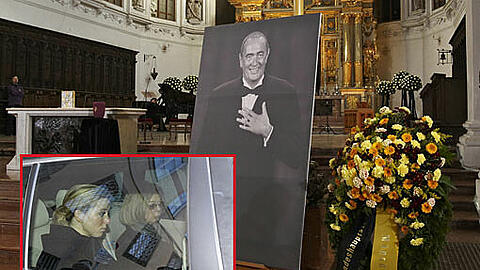 Sein Bild in der Kirche: Trauer um Bernd Eichinger