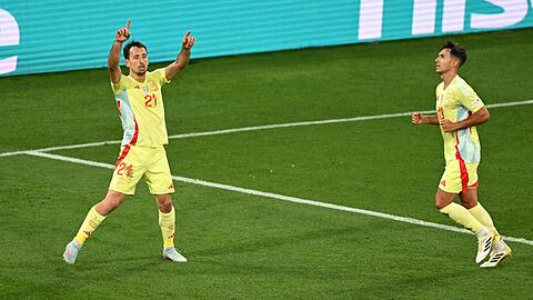 Spanien kommt nicht an die Gala-Vorstellung des Halbfinales heran.
