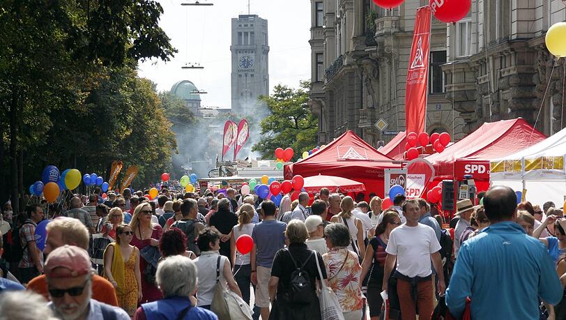 Das Isarinselfest. Das Isarinselfest.