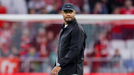 Trainer des FC Bayern: Vincent Kompany.