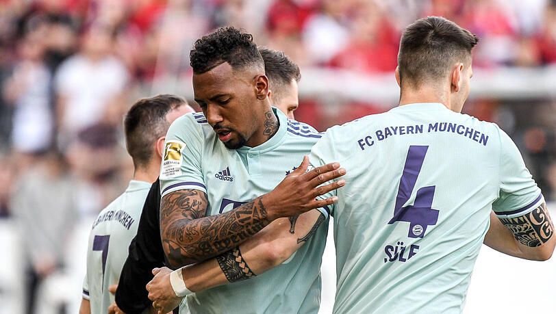 Abwehrstars beim FC Bayern: Jérôme Boateng (li.) und Niklas Süle. Abwehrstars beim FC Bayern: Jérôme Boateng (li.) und Niklas Süle.