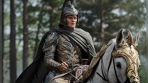 Robert Aramayo als Elrond in "Der Herr der Ringe: Die Ringe der Macht".
