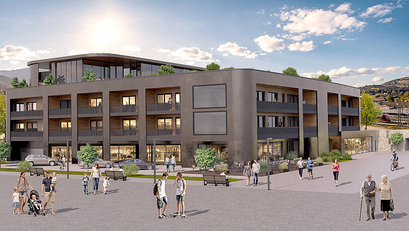 So soll der geplante Neubau den Pl&auml;nen zufolge aussehen.