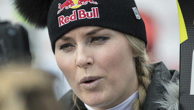 Lindsey Vonn hofft weiter auf Skirennen gegen Männer. Lindsey Vonn hofft weiter auf Skirennen gegen Männer.