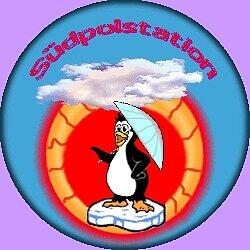 Das Logo der Südpolstation.