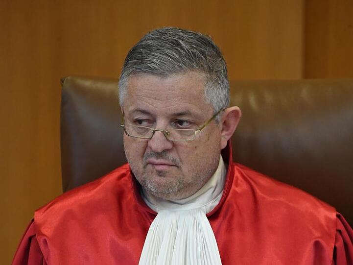 Peter Michael Huber, Bundesverfassungsrichter des Zweiten Senats des Bundesverfassungsgerichts. Foto: Uli Deck/dpa/Archivbild