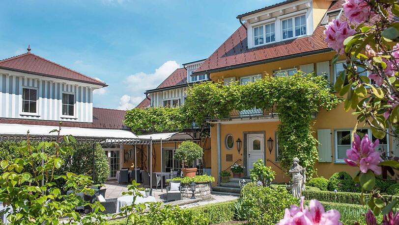 Eine der feinsten Adressen am Bodensee: das Relais & Châteaux Hotel Villino bei Lindau.
