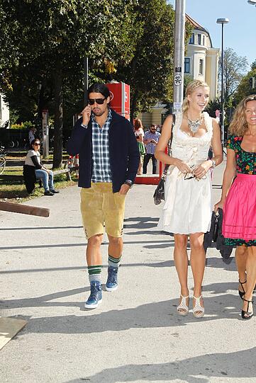 Sami Khedira und Lena Gercke