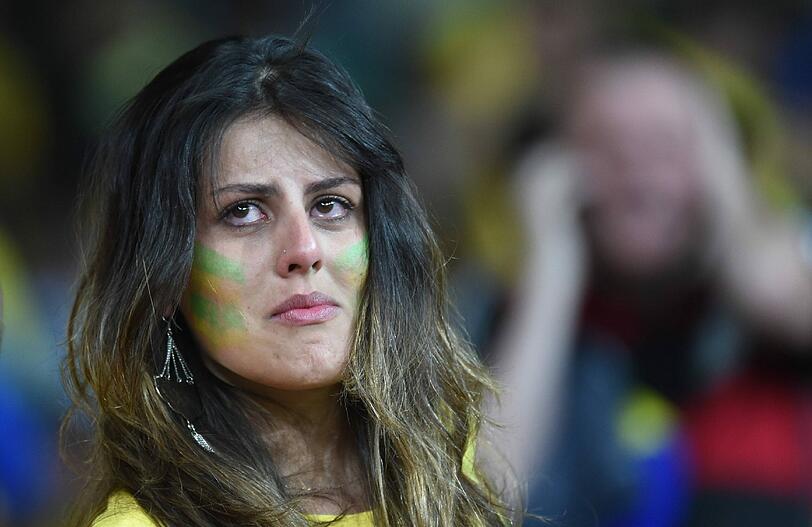 Die brasilianischen Fans konnten es nicht fassen. Ergreifende Szenen der Trauer. Die Bilder.