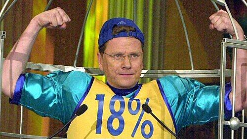 Guido Westerwelle und sein Projekt 18, hier allerdings nur im Karneval Guido Westerwelle und sein Projekt 18, hier allerdings nur im Karneval