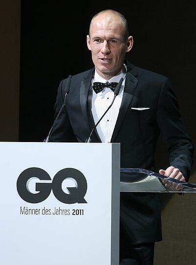 Arjen Robben ist ebenfalls unter den Männern des Jahres 2011