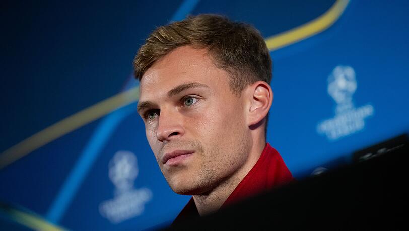 Nach seiner Sehnenreizung soll Joshua Kimmich bis Mittwoch fit werden (Archivbild). Nach seiner Sehnenreizung soll Joshua Kimmich bis Mittwoch fit werden (Archivbild).