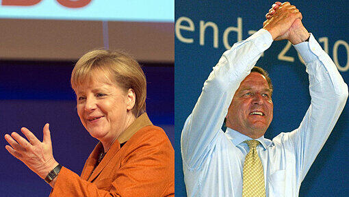 Angela Merkel auf Schröders Spuren? Angela Merkel auf Schröders Spuren?