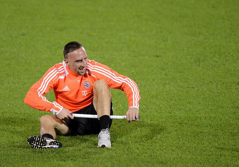Der FC Bayern am dritten Trainingstag in Doha.