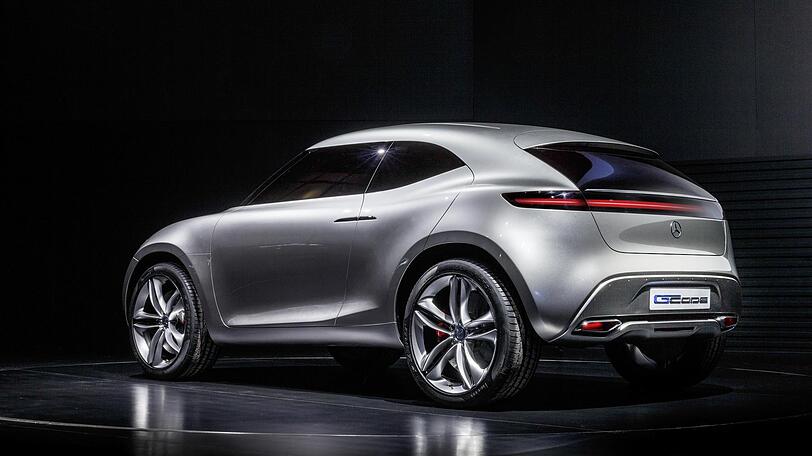 Deutsch-chinesische Formensprache: Die Mercedes-Studie G-Code soll die Bedürfnisse und den Geschmack des asiatischen Markts widerspiegeln.