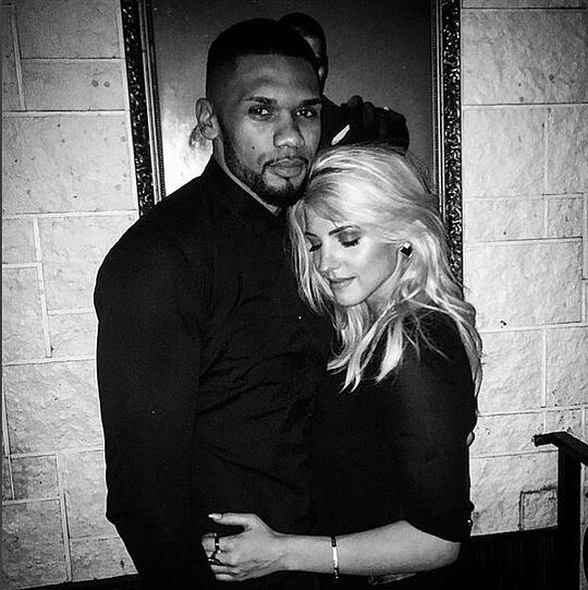 Sarah Nowak und ihr neuer Freund Dominc Harrison