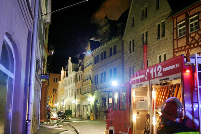 Großbrand: Coburg: Inferno in historischer Altstadt  - Bayern - Abendzeitung München