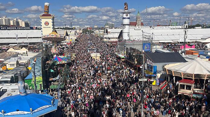 Die Wiesn verzeichnet noch mehr Besucher als im Vorjahr.