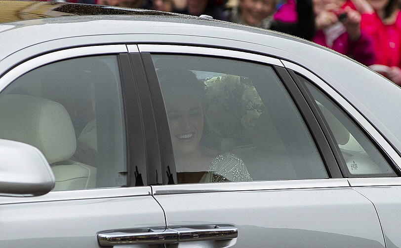 Andy Murray hat seine Jugendliebe Kim Sears in seiner schottischen Heimatstadt Dunblane geheiratet. Die Bilder.