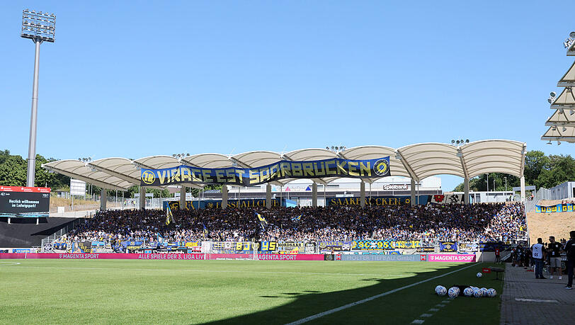 Das Ludwigsparkstadion in Saarbrücken. (Archivbild)