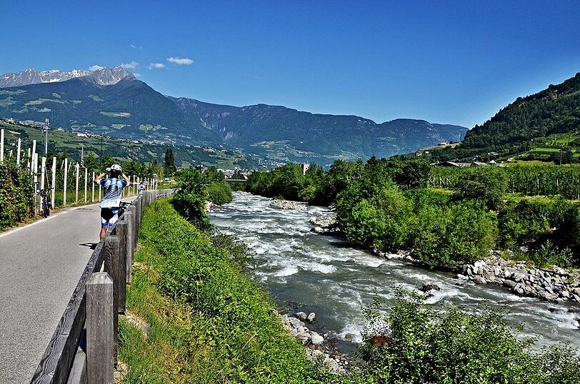Italiens Vorzeige-Radfernweg: Der Etschradweg.