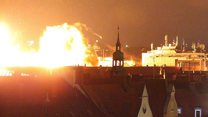 Im Sommer 2012 wurde die Fliegerbombe in Schwabing gesprengt.