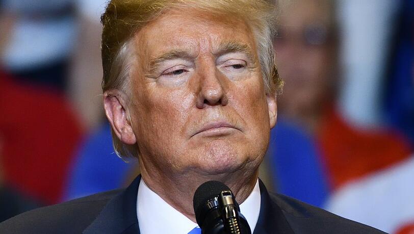 Donald Trump behauptet, dass seine eigene Verhaftung unmittelbar bevorsteht.