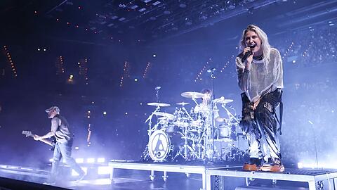 Die US-Band Linkin Park tritt vor dem Champions-League-Finale auf.