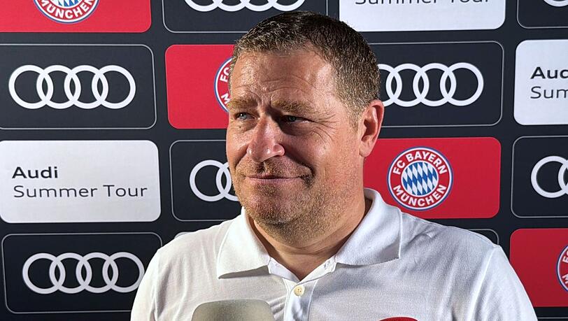 Der FC Bayern hat den Vertrag mit Sportvorstand Max Eberl verlängert. (Archivbild) Der FC Bayern hat den Vertrag mit Sportvorstand Max Eberl verlängert. (Archivbild)