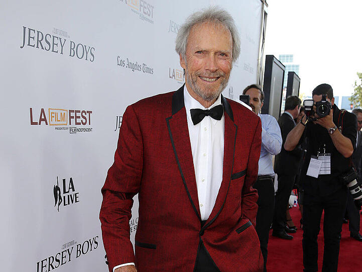 Clint Eastwood bei der Premiere von "Jersey Boys"