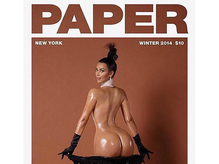 Kim Kardashian und ihr riesiger Po sind Gesprächsthema Nr.1