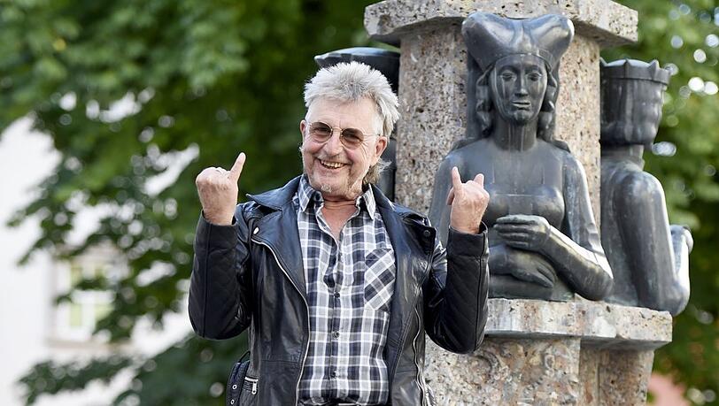 Markenzeichen Rebellen-Pose: Martin Semmelrogge.