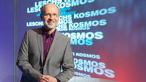 Harald Lesch erklärt Komplexes einfach in seiner Sendung "Leschs Kosmos" - am 7. Februar wird die 100. Folge ausgestrahlt.