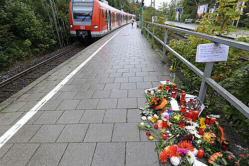 Am Bahnhof in Solln wurde Dominik Brunner im September 2009 zu Tode geprügelt.