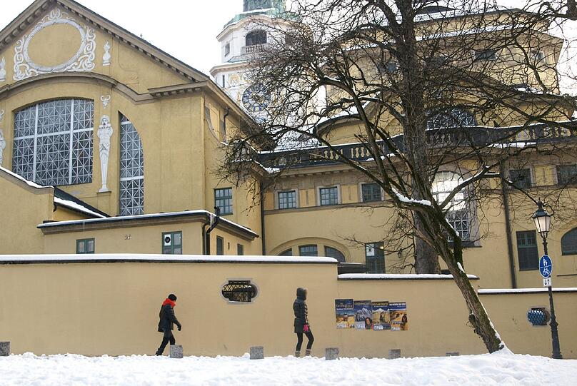 So schön ist die Landeshauptstadt im Winter.