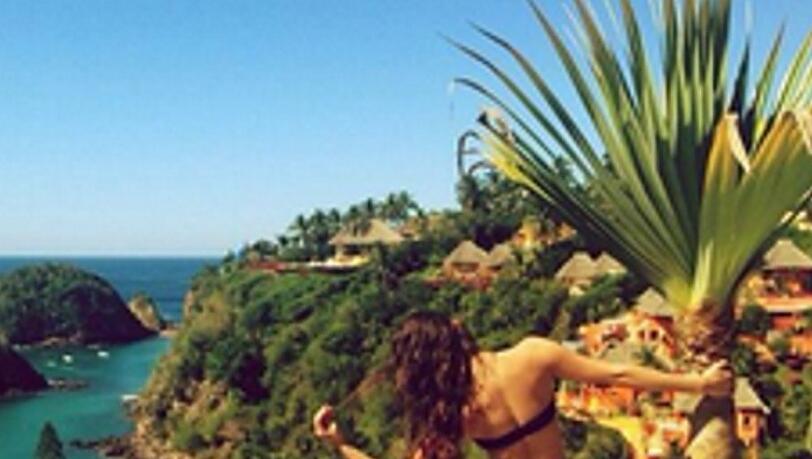 Lea Michele zeigt ihre schöne Aussicht Lea Michele zeigt ihre schöne Aussicht