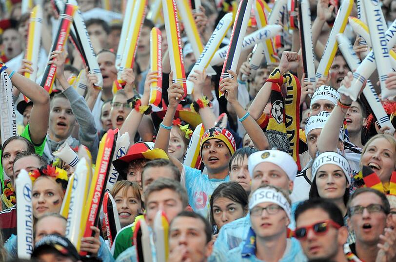 Die Bilder vom Public Viewing.