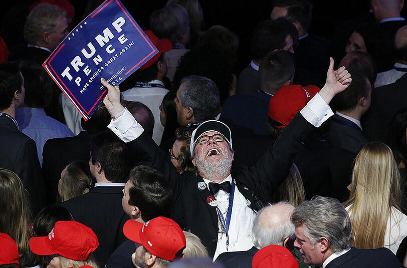 Das Trump-Lager feiert.