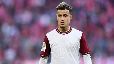 Nach dieser Saison dürfte seine Zeit beim FC Bayern schon wieder enden: Philippe Coutinho.