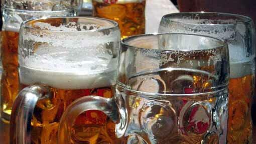 In einem Liter Bier stecken rund 160 Gramm Gerste. In einem Liter Bier stecken rund 160 Gramm Gerste.