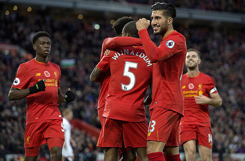 Platz 10: FC Liverpool. Durchschnittliches Jahresgehalt eines Spielers: 3,49 Millionen Euro. Tabellenplatz in der englischen Premier League: 1.