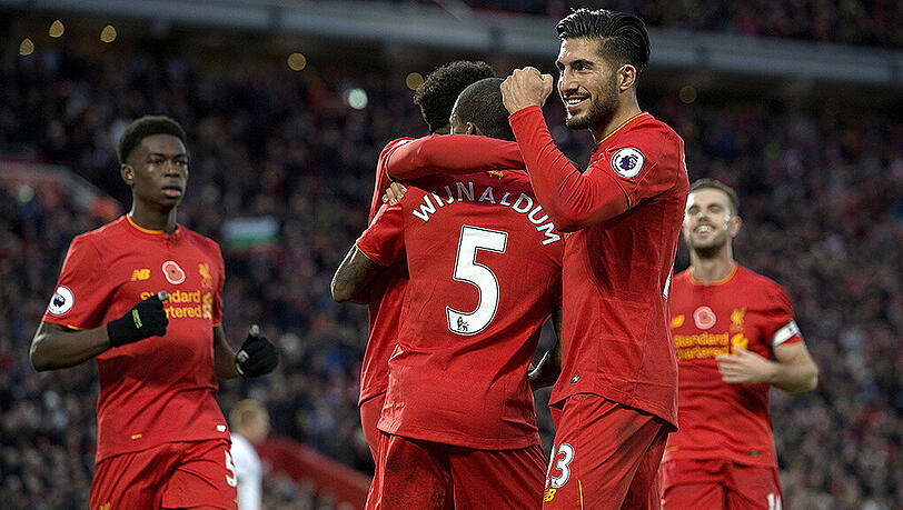 Platz 10: FC Liverpool. Durchschnittliches Jahresgehalt eines Spielers: 3,49 Millionen Euro. Tabellenplatz in der englischen Premier League: 1. Platz 10: FC Liverpool. Durchschnittliches Jahresgehalt eines Spielers: 3,49 Millionen Euro. Tabellenplatz in der englischen Premier League: 1.