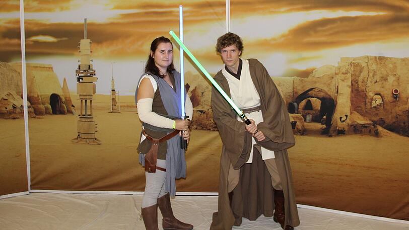 Bei der Comic Con in München dürfen Figuren aus dem Star-Wars-Universum natürlich nicht fehlen.